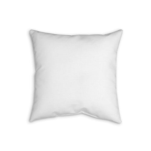 Faux Linen Pillow — “Highly Motivated, Deeply Overwhelmed” Funny Decorative Throw Pillow