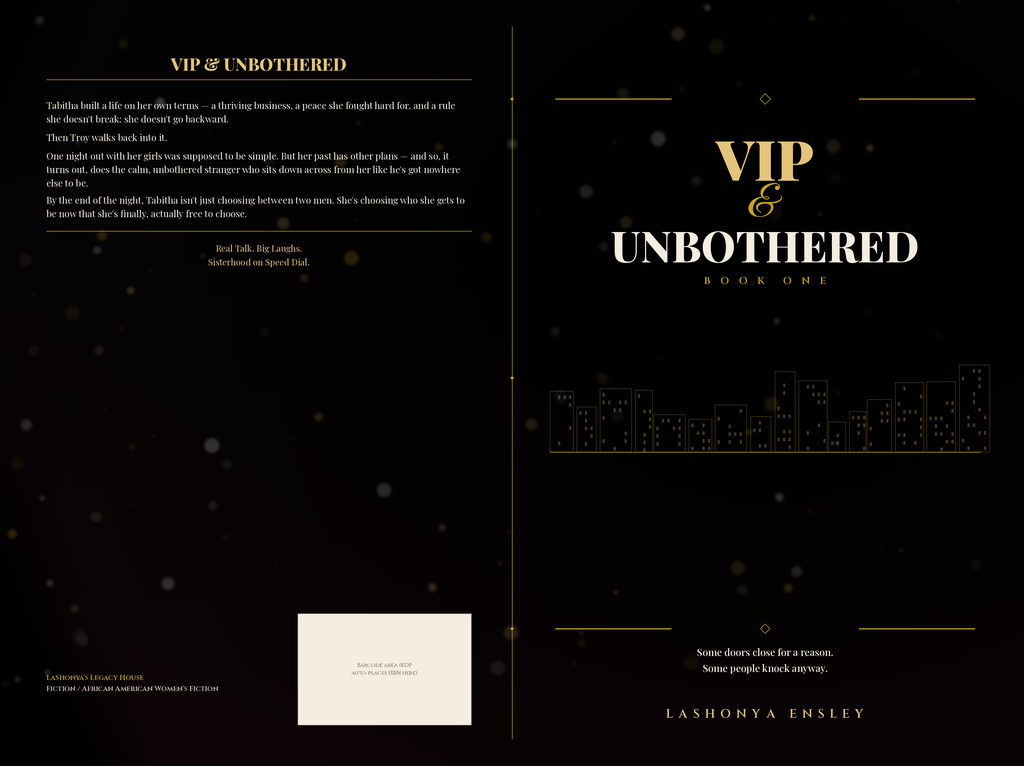 VIP & Unbothered — Paperback (Available on Amazon)