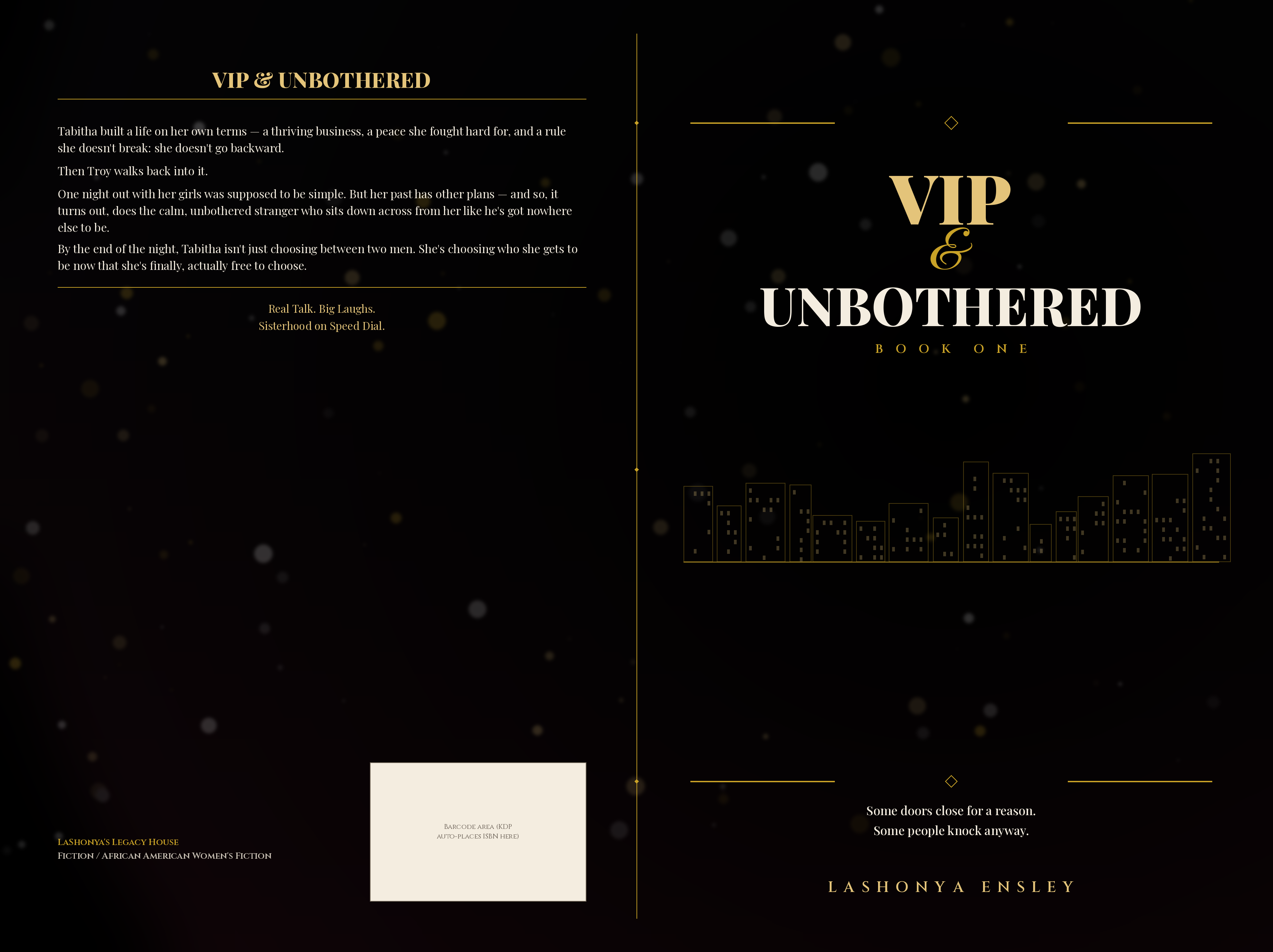 VIP & Unbothered — Paperback (Available on Amazon)